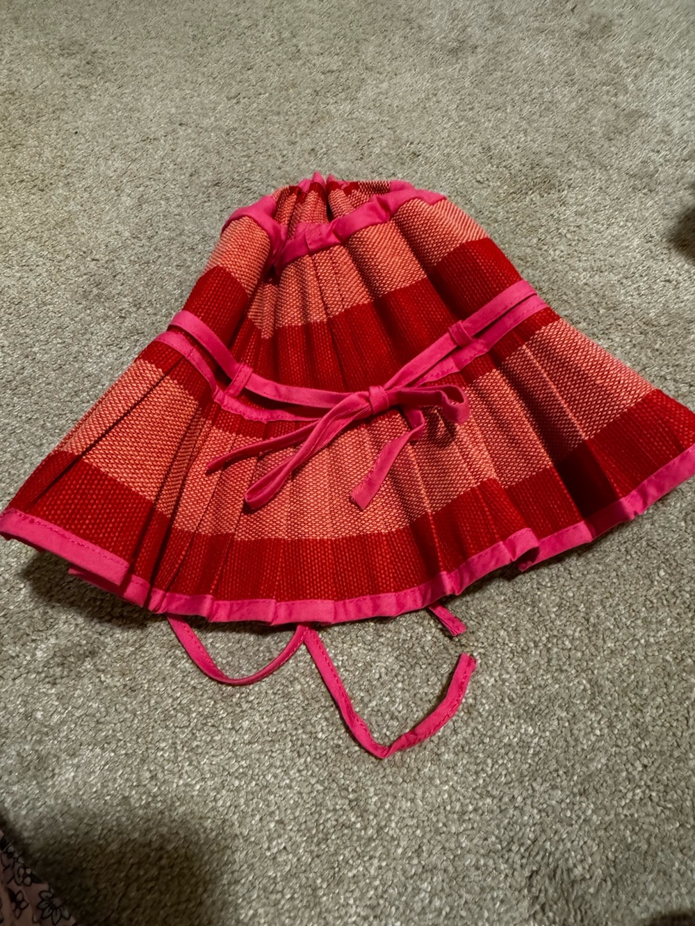 Stylish Pink & Red Wide-Brim Sun Hat with Bow - Picture 2 of 3